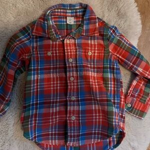 Gap toddler flannel shirt size 4T